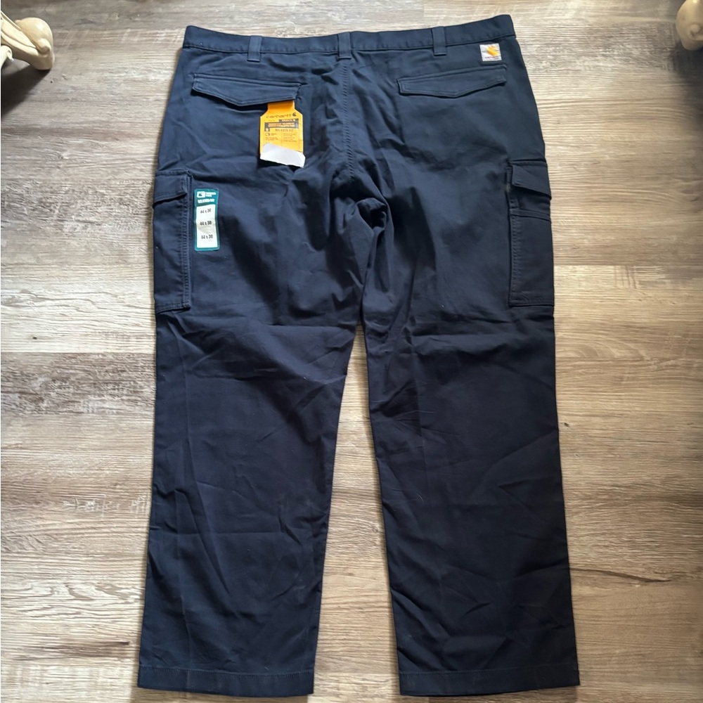 NWT Carhartt Rugged Flex Relaxed Fit Canvas Cargo Work Pant - Picture 7 of 8